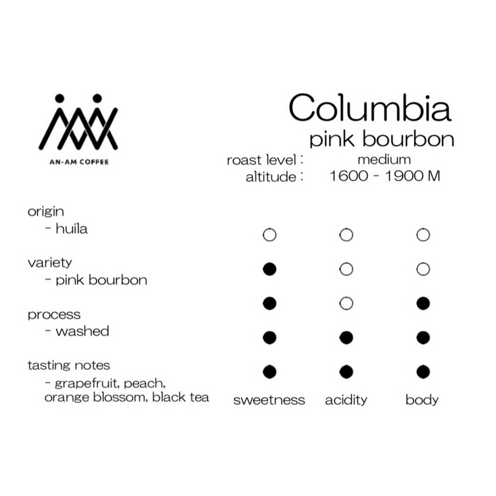 Colombia.Pink Bourbon / 哥倫比亞.粉波旁 200g