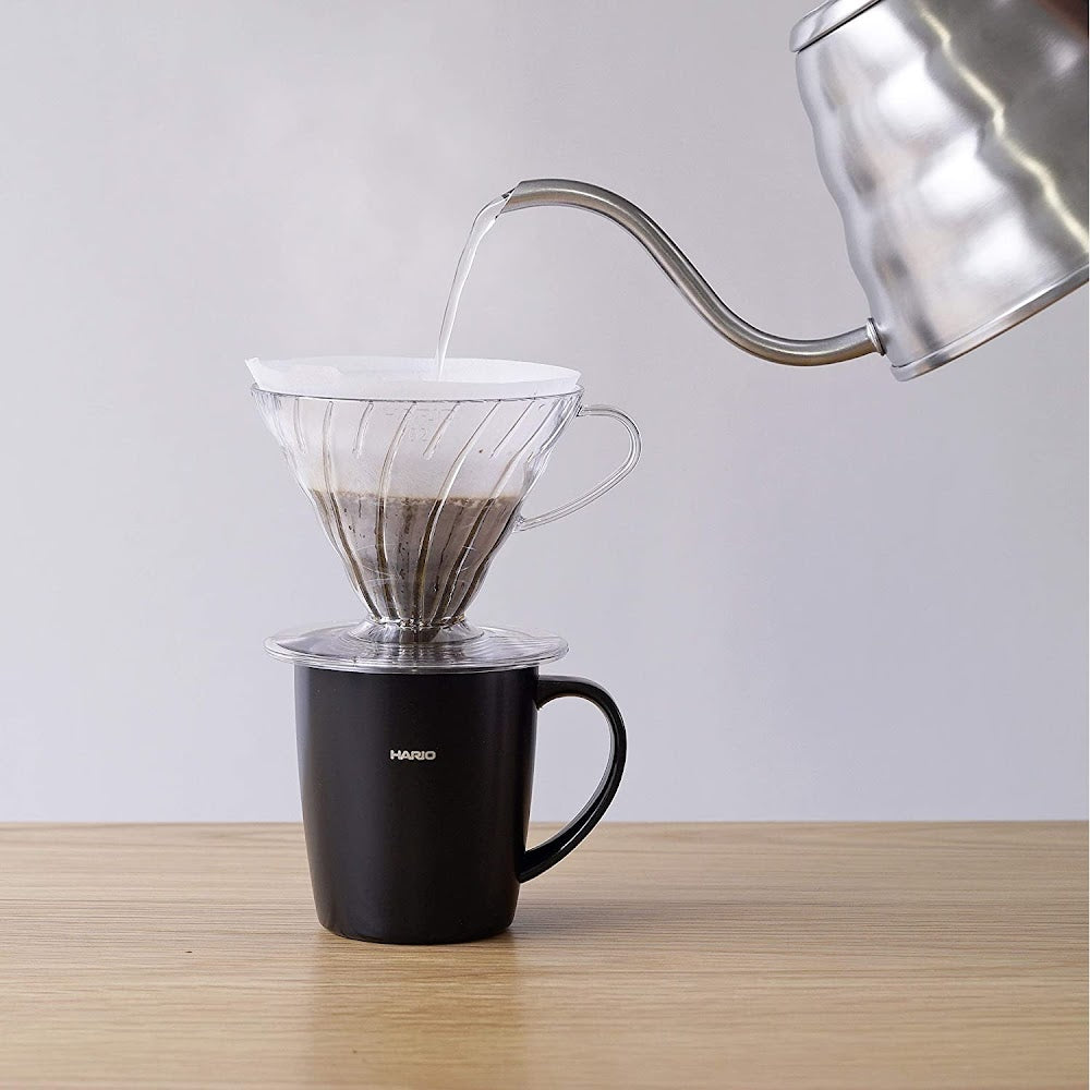HARIO 不鏽鋼保溫隨行杯 300ml 霧黑 INSULATED MUG SMF-300-B