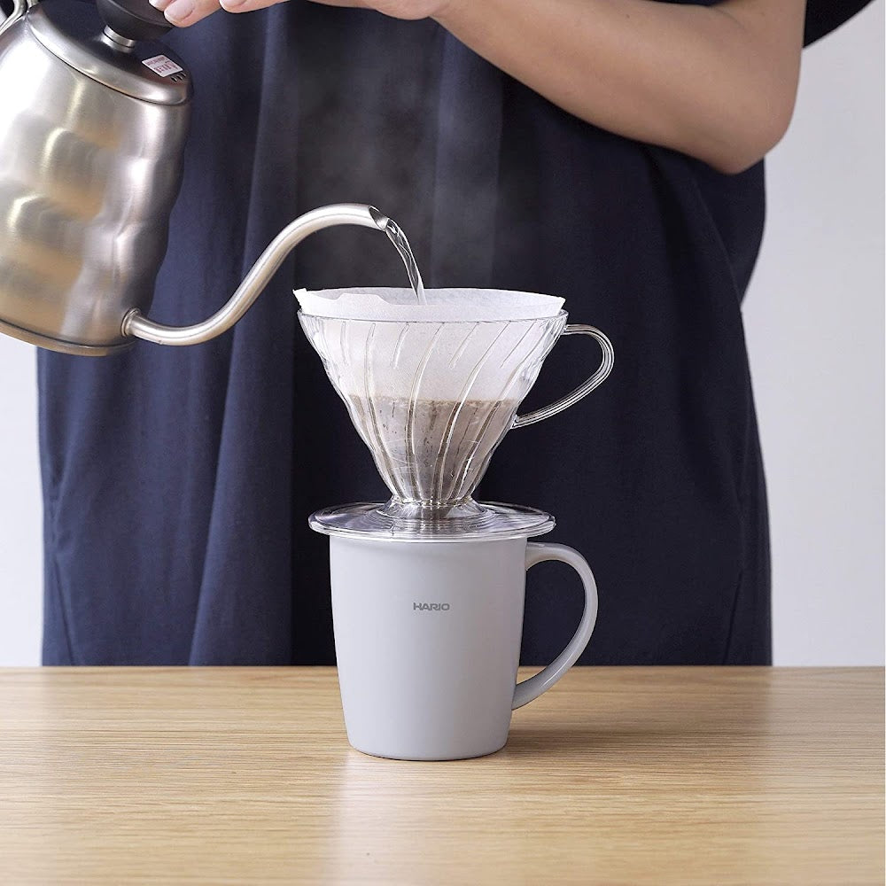 HARIO 不鏽鋼保溫隨行杯 300ml 霧灰 INSULATED MUG SMF-300-GR