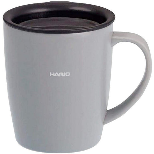 HARIO 不鏽鋼保溫隨行杯 300ml 霧灰 INSULATED MUG SMF-300-GR